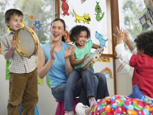 Learning through music and movement!